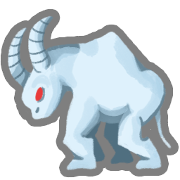 White Beast Statue
